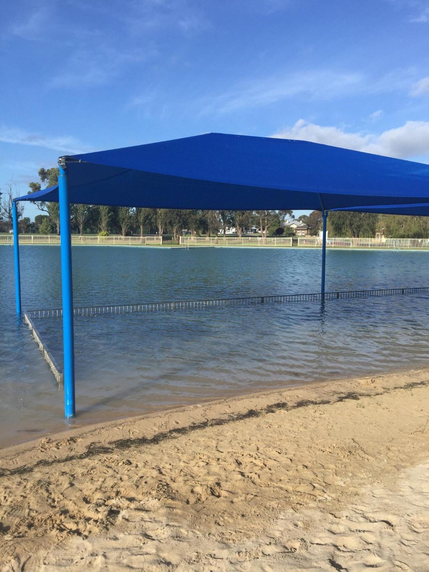 מלון Millicent Lakeside Caravan Park מראה חיצוני תמונה